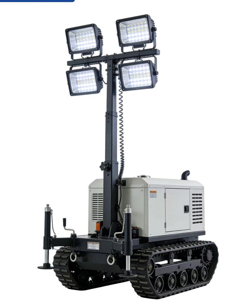 Crawler Mobile Light Tower