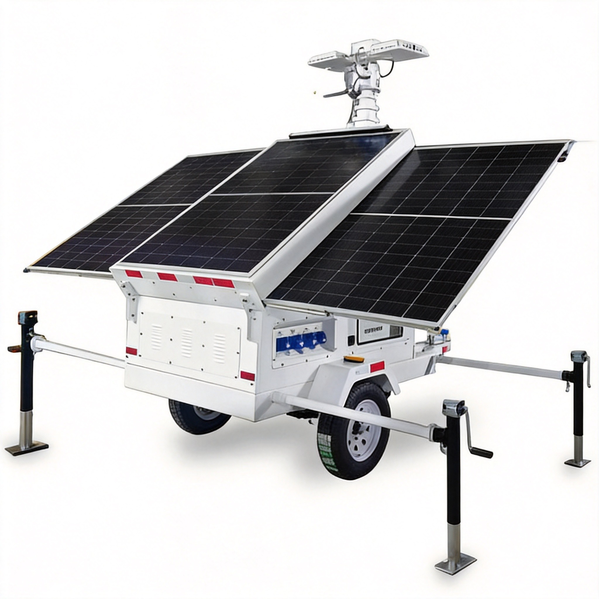 Trailer-Mounted Light Tower